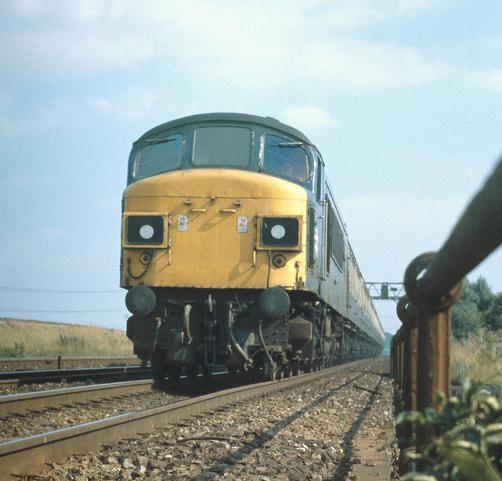 25/08/79:- 45060 on a northbound express approaching Loughborough